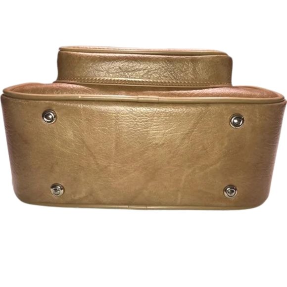 American Tourister Vintage 1960's Soft Shell Light Tan Retro Travel Bag RARE - Picture 11 of 16